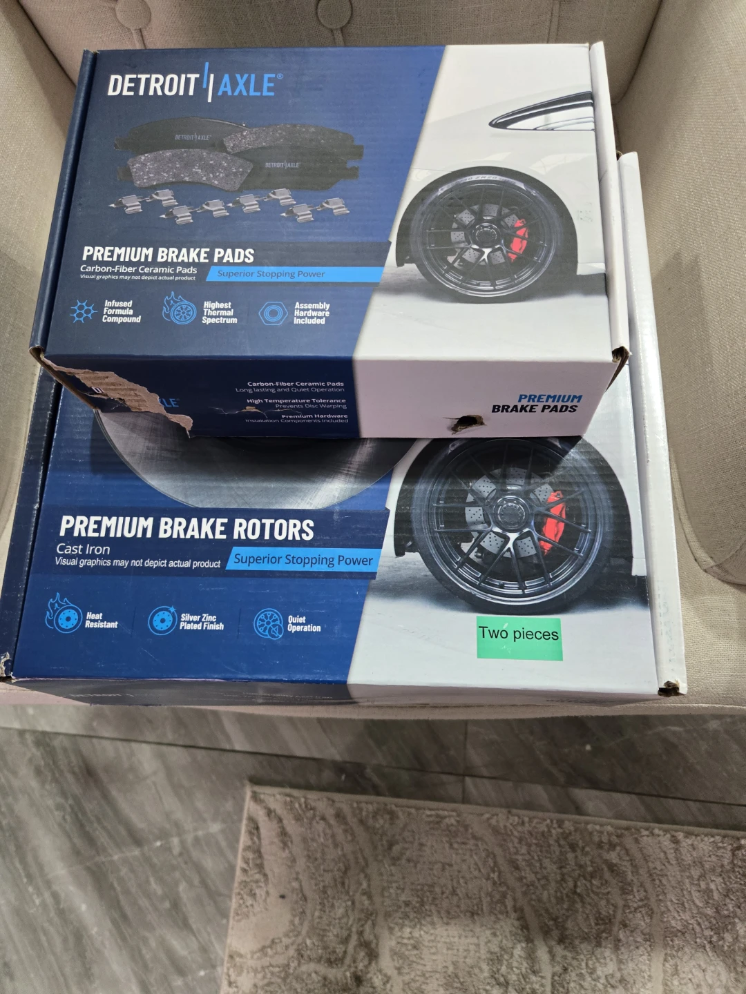 Detroit Axle Front Brake Kit - photo 2