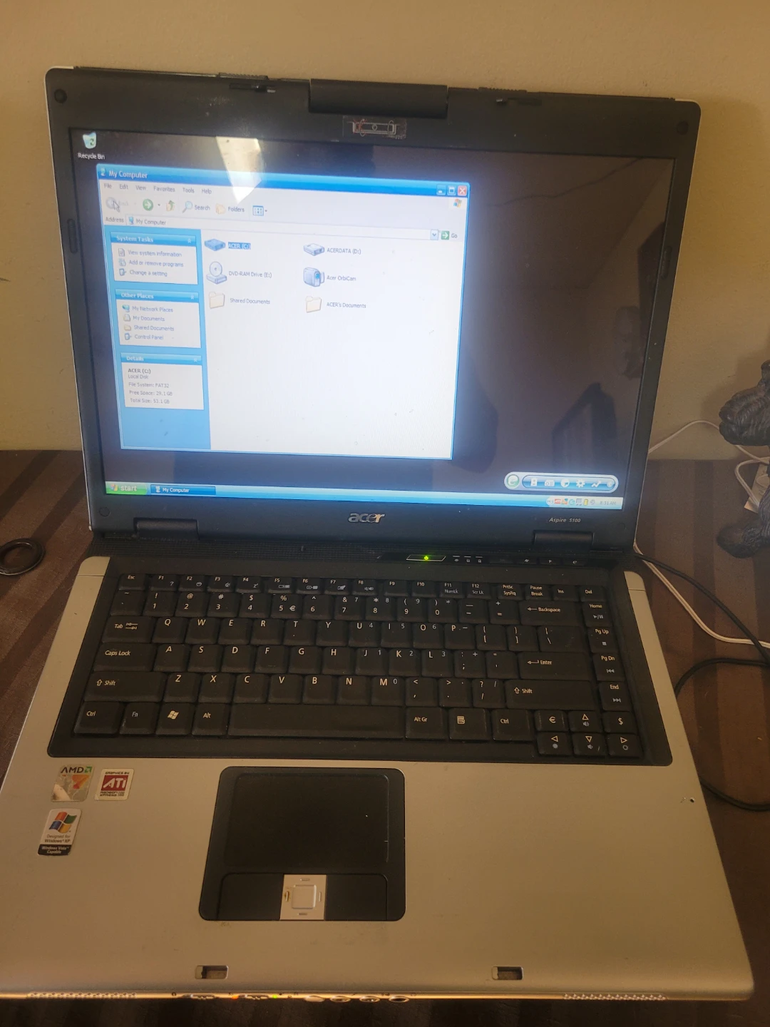 Vintage Acer Aspire 5100 Laptop - photo 5