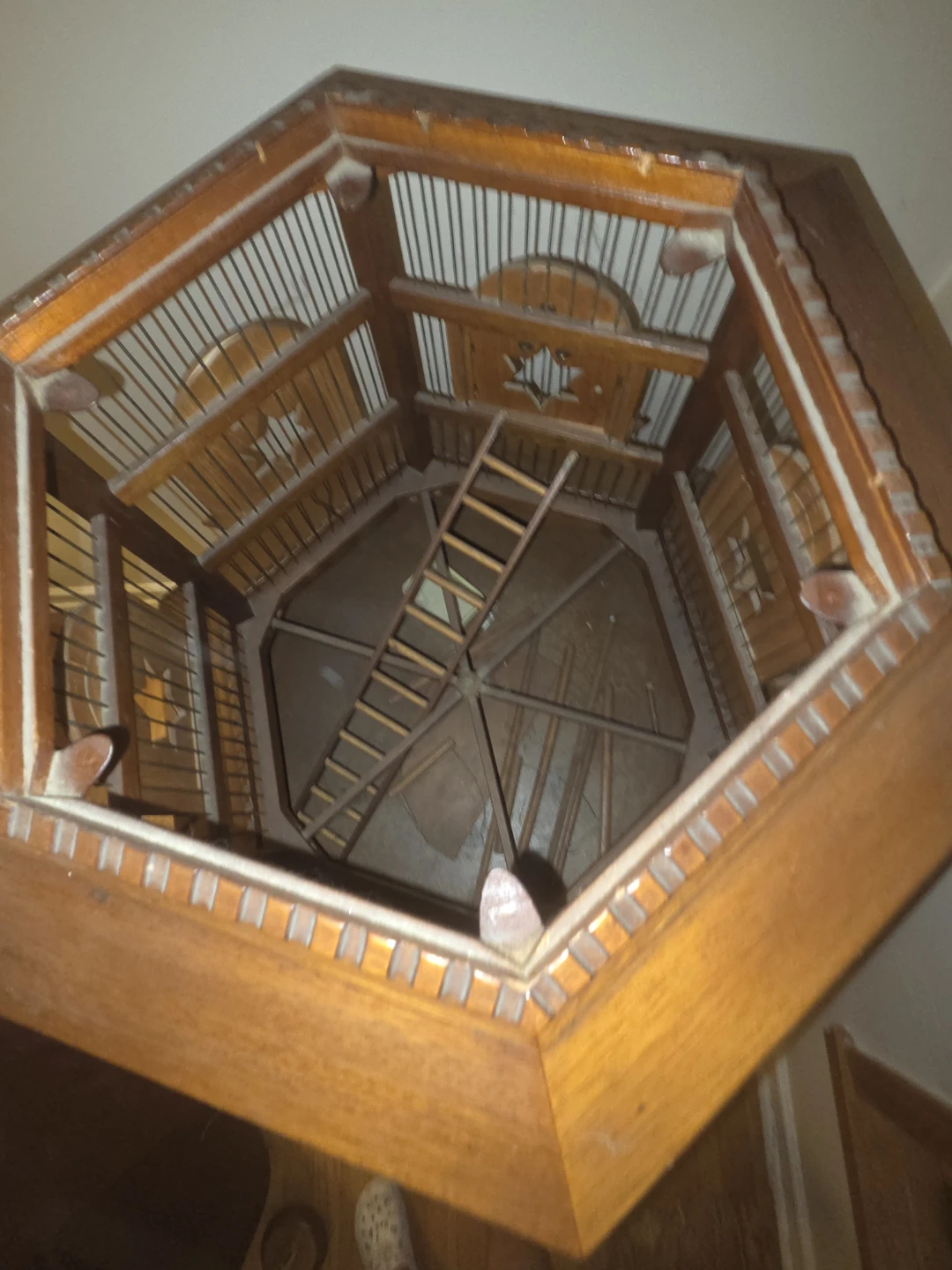 Charming Vintage / Antique Tall Bird Cage (83") – Modular Design - photo 4