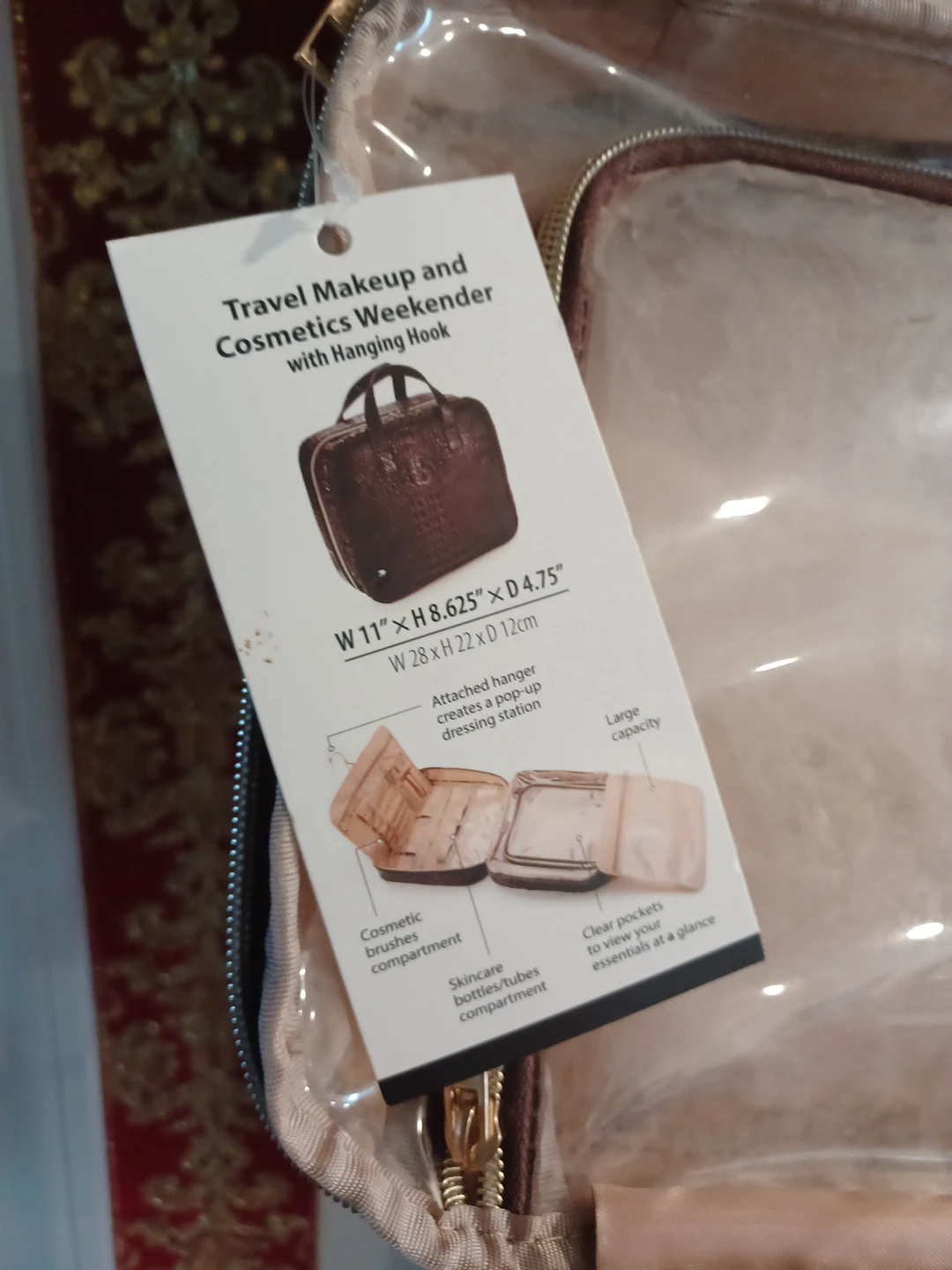 Travel Makeup and Cosmetics Weekender Bag - photo 3