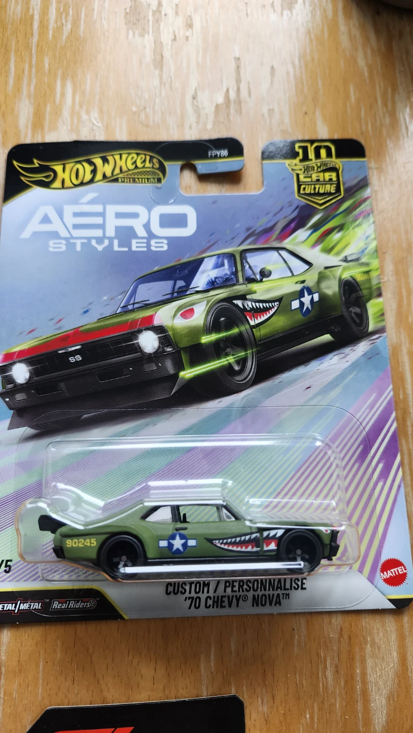 Hot Wheels Premium '70 Chevy Nova Aero Styles