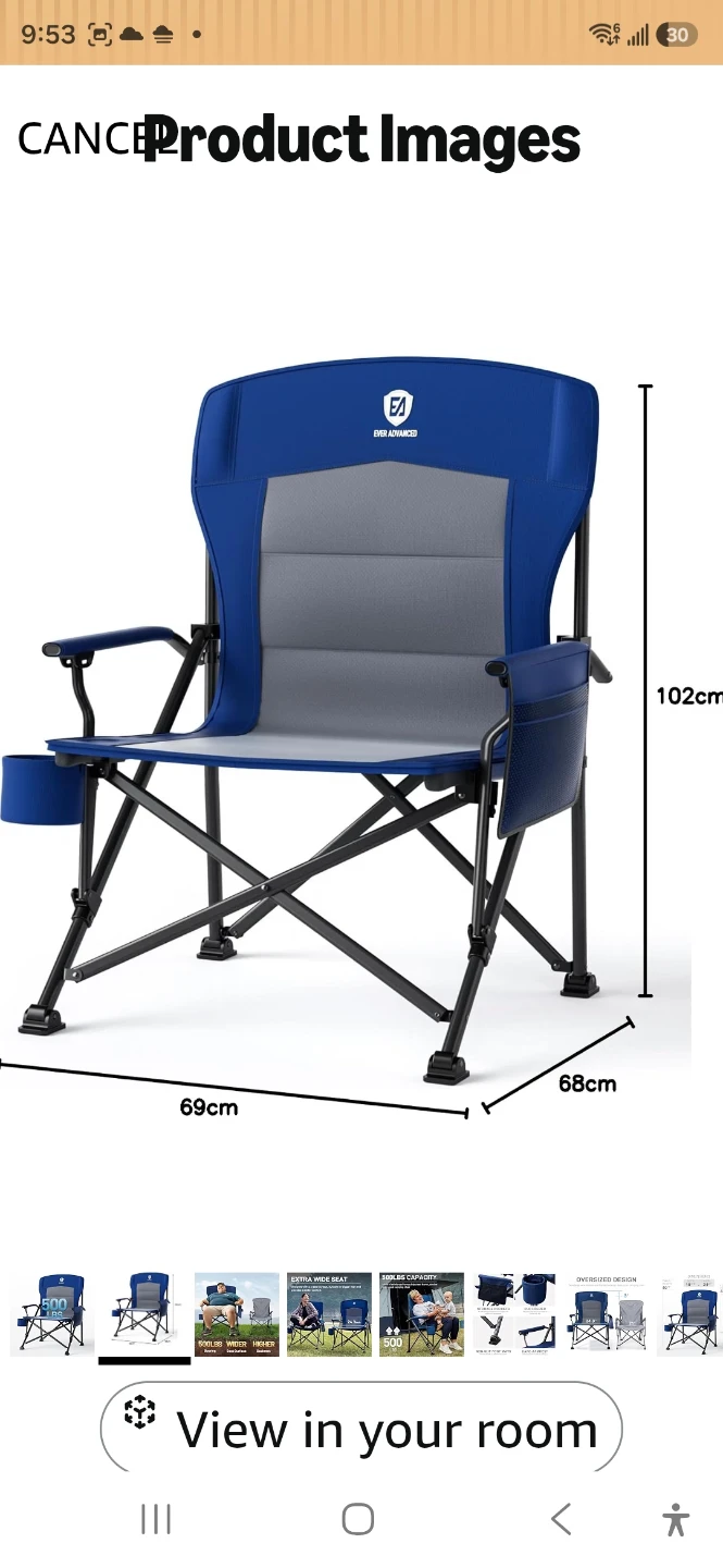 Ever Advanced Oversized Camping Chair - photo 2