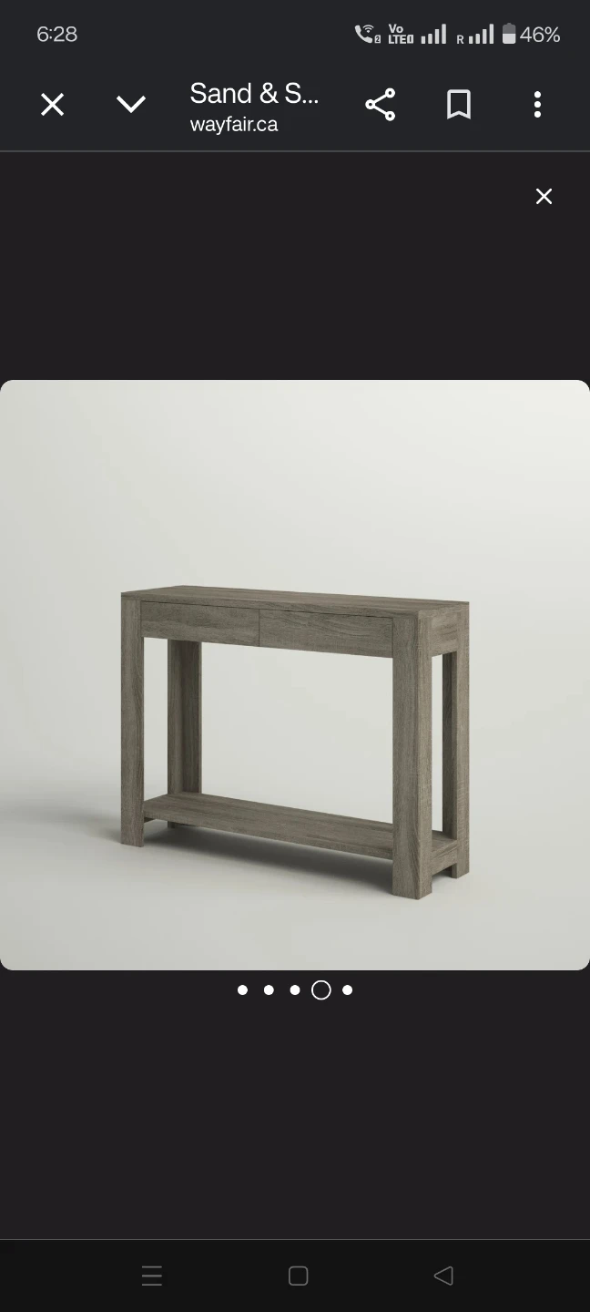 Sardinia 40'' Console Table - photo 3