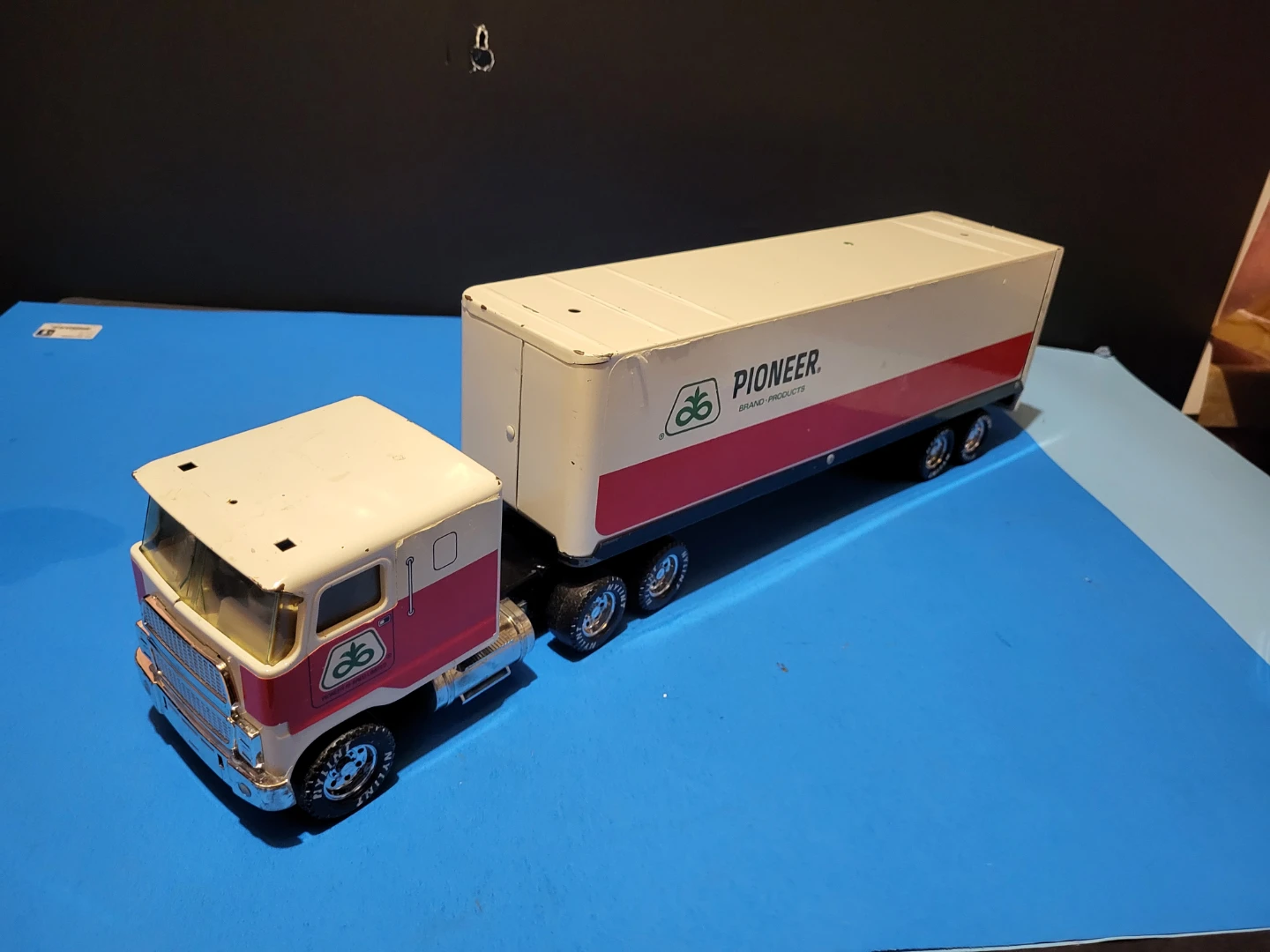 Vintage Nylint Metal Pioneer Semi Truck Toy