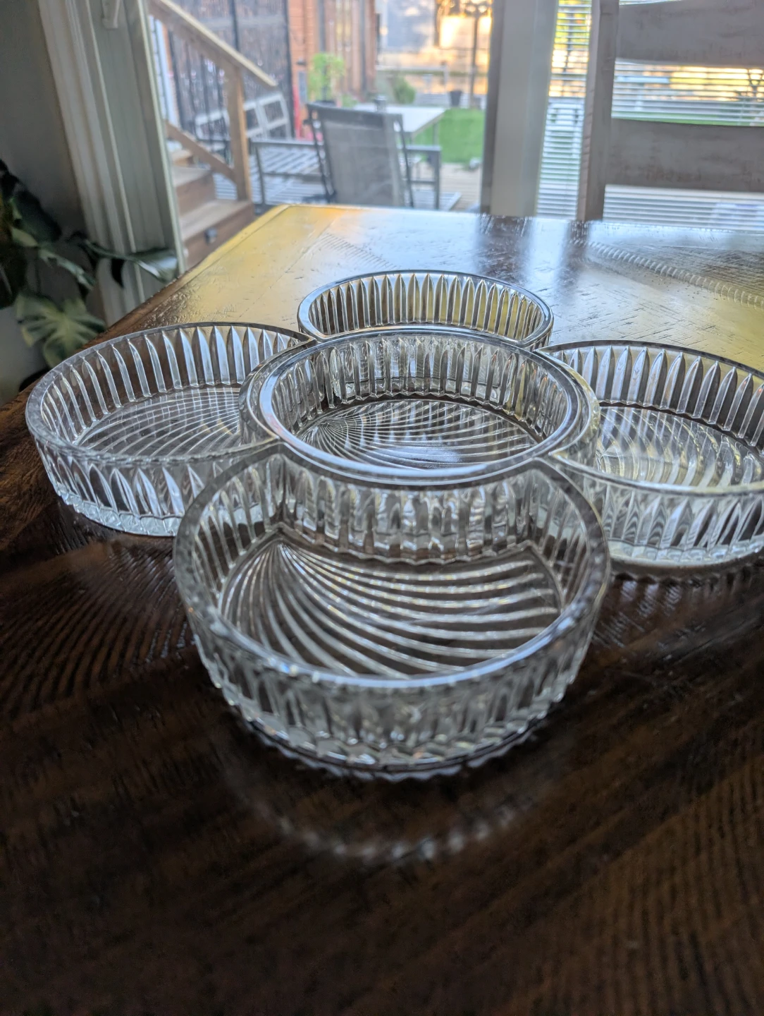 Mikasa Crystal bowl set 5 pieces - photo 2