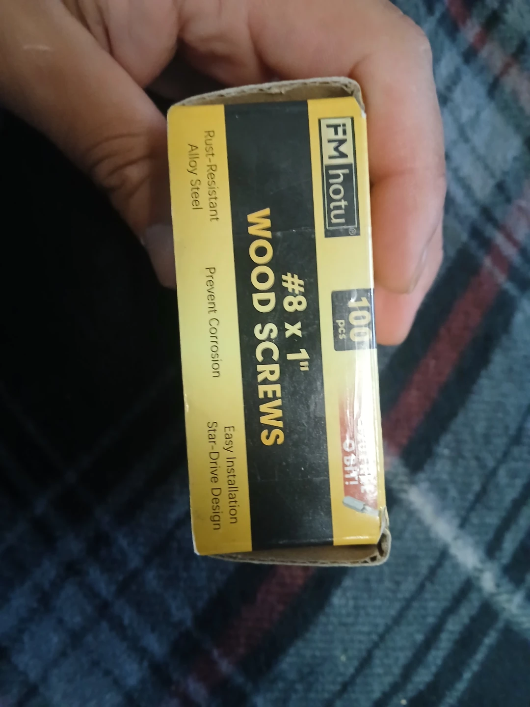 FM hotu #8 x 1 inch Wood Screws - 100 Pieces - photo 4