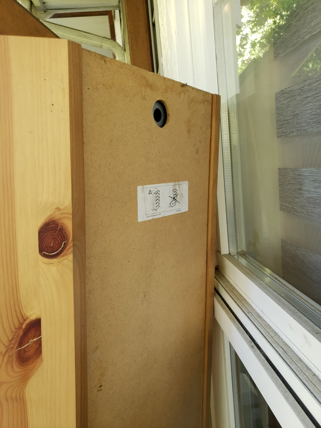 IKEA Pine Tall Cabinet - photo 5