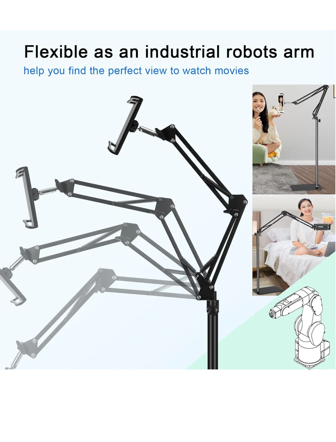 Adjustable Tablet Floor Stand - photo 3