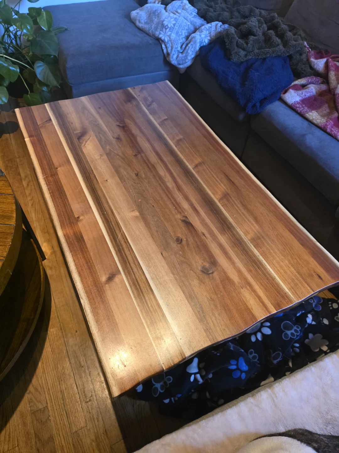Wood coffee table - photo 3