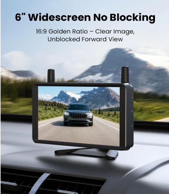 AUTO-VOX 6" Solar Wireless Backup Camera - photo 5