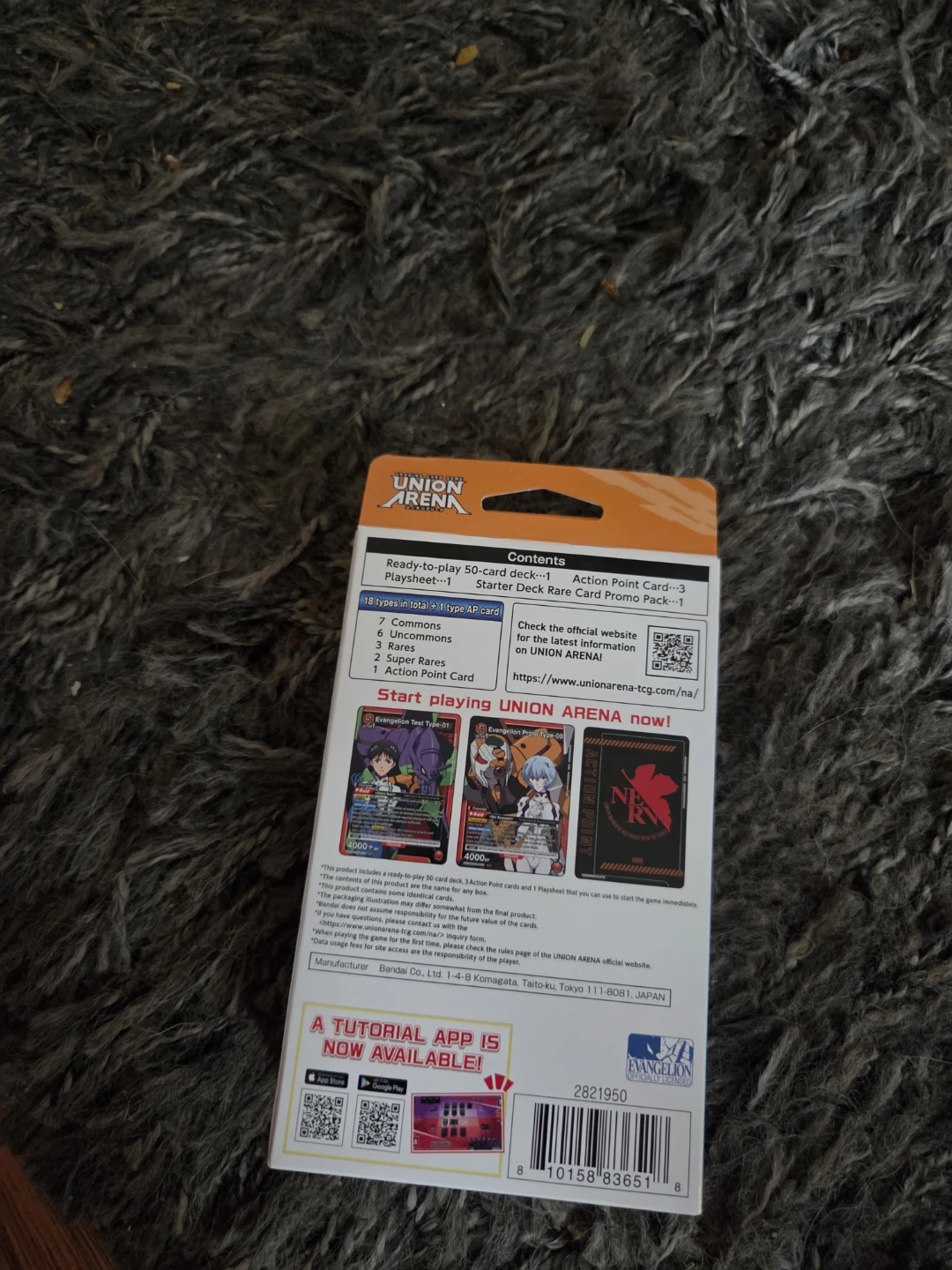 Union Arena Evangelion Starter Deck - photo 2