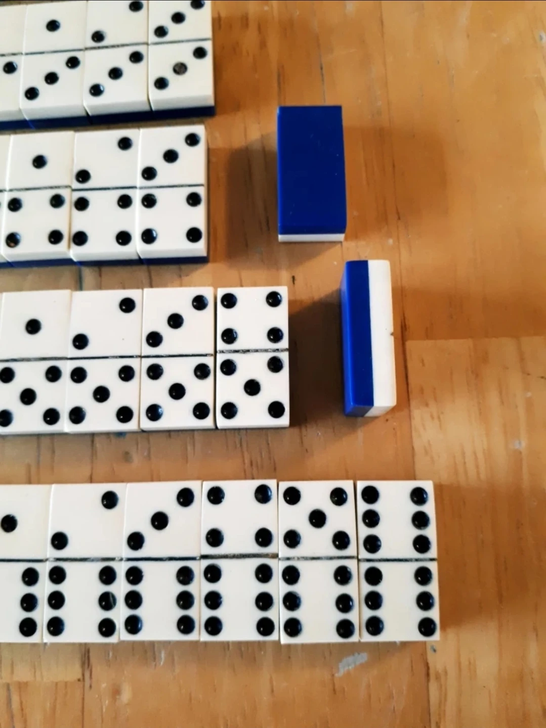 Antique Miniature Dominoes: Full Set in Box - photo 4