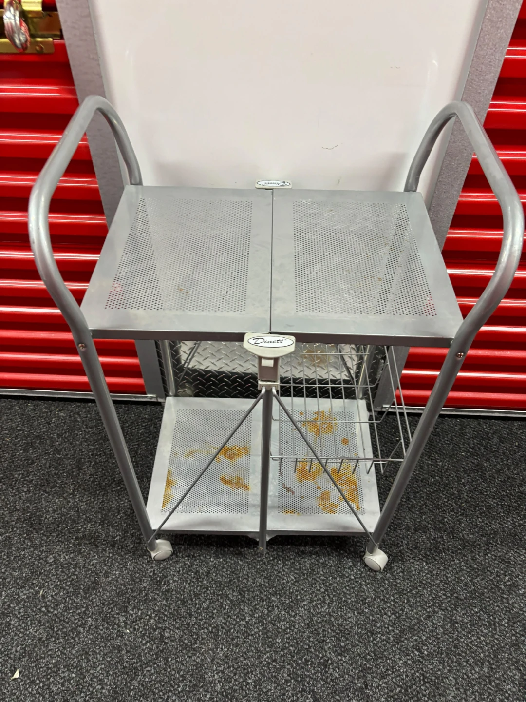 Dinett Metal Serving Cart - photo 3