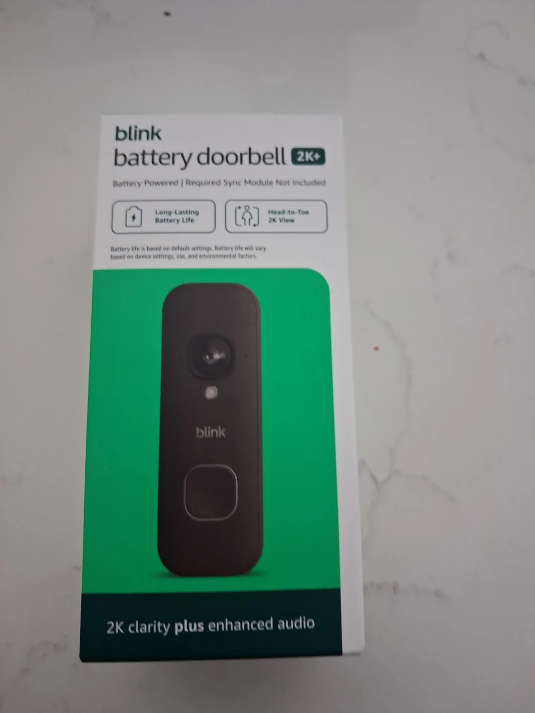 Blink Battery Doorbell 2K+