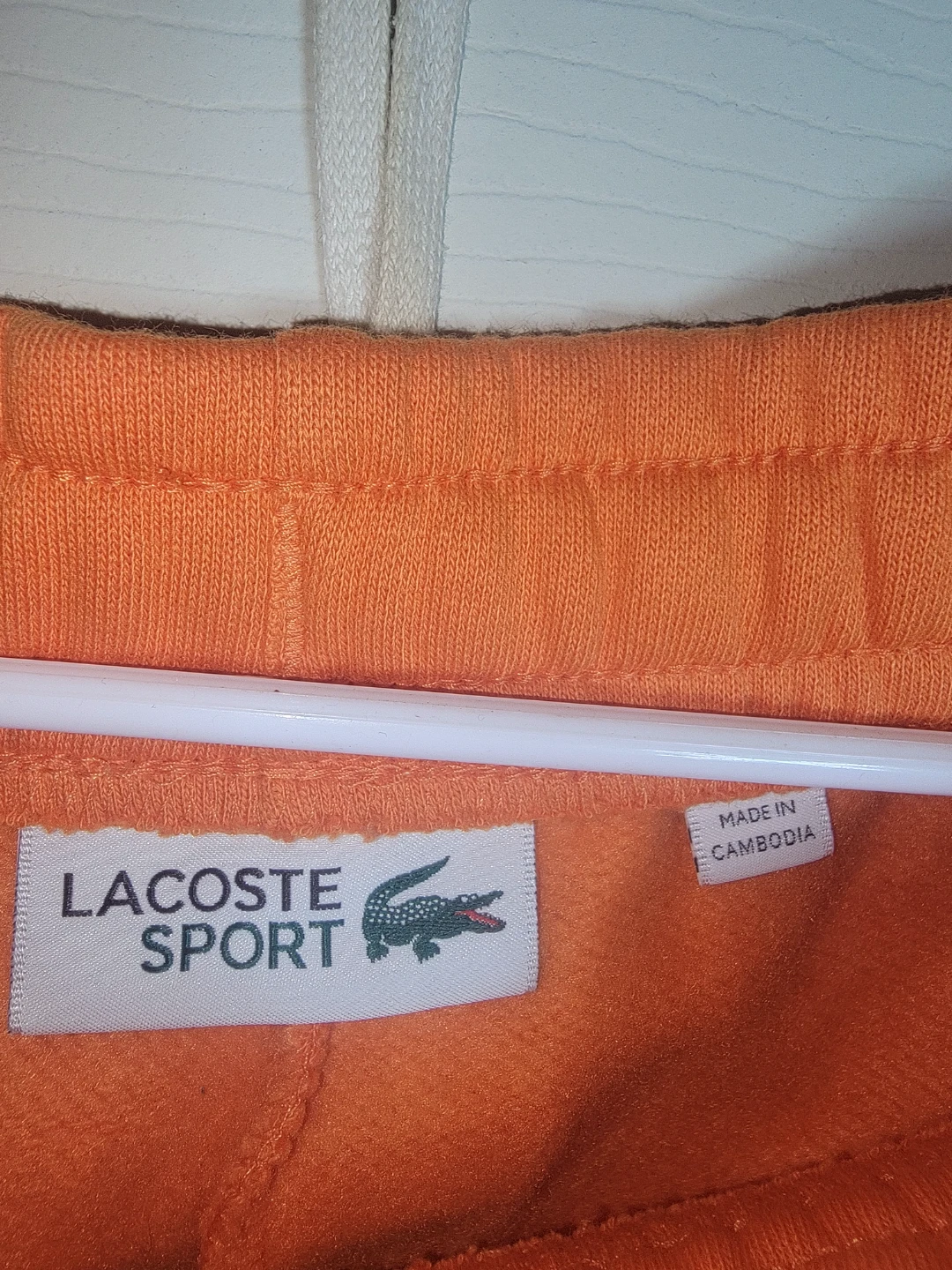 Lacoste Sport Orange Sweatshorts - photo 5