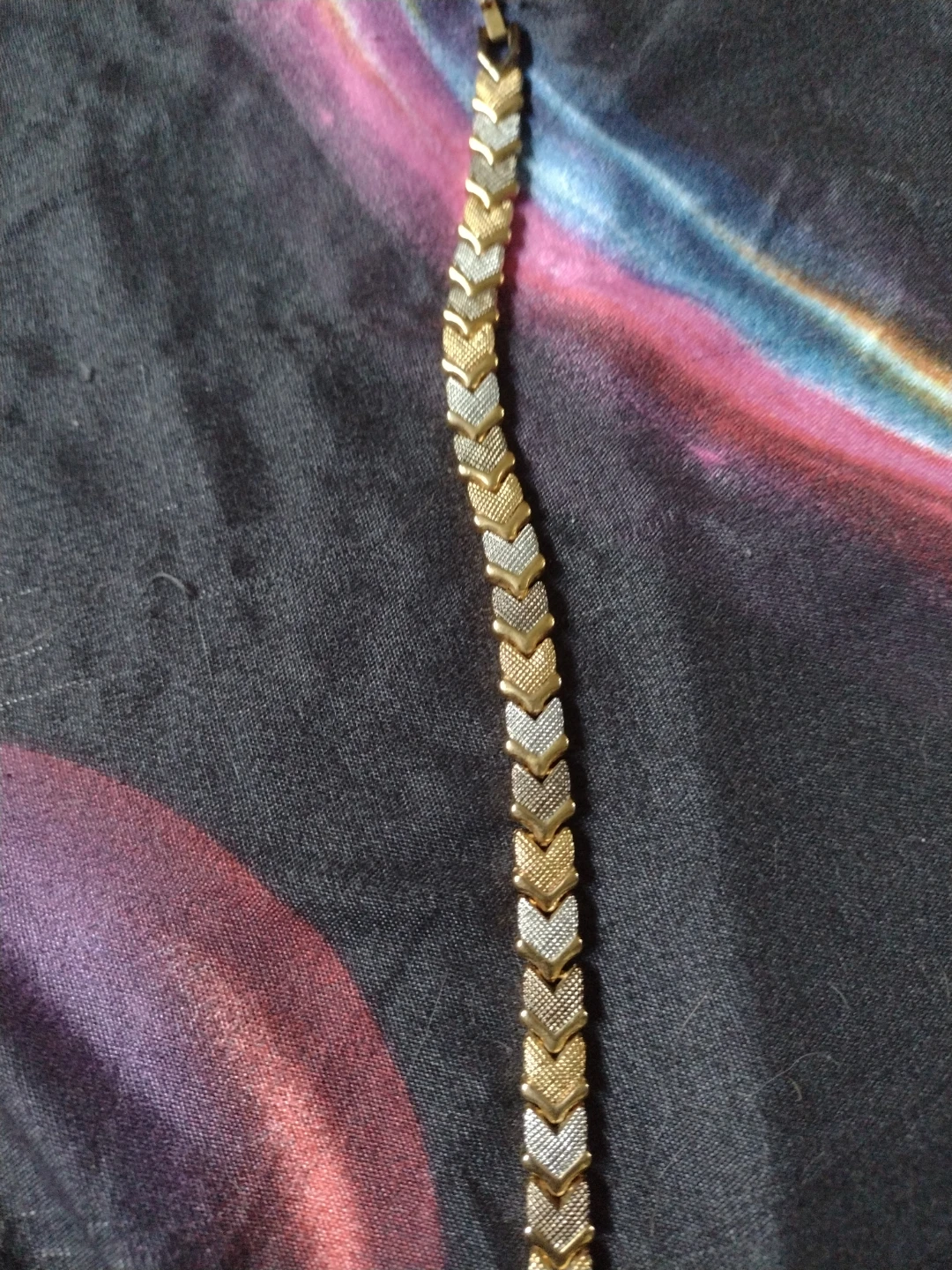 Two-Tone Magnetic Link Bracelet - photo 3