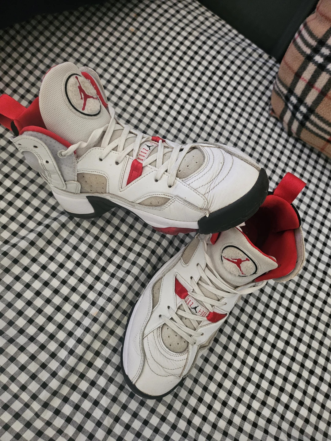 Jumpman Two Trey White University Red - photo 4