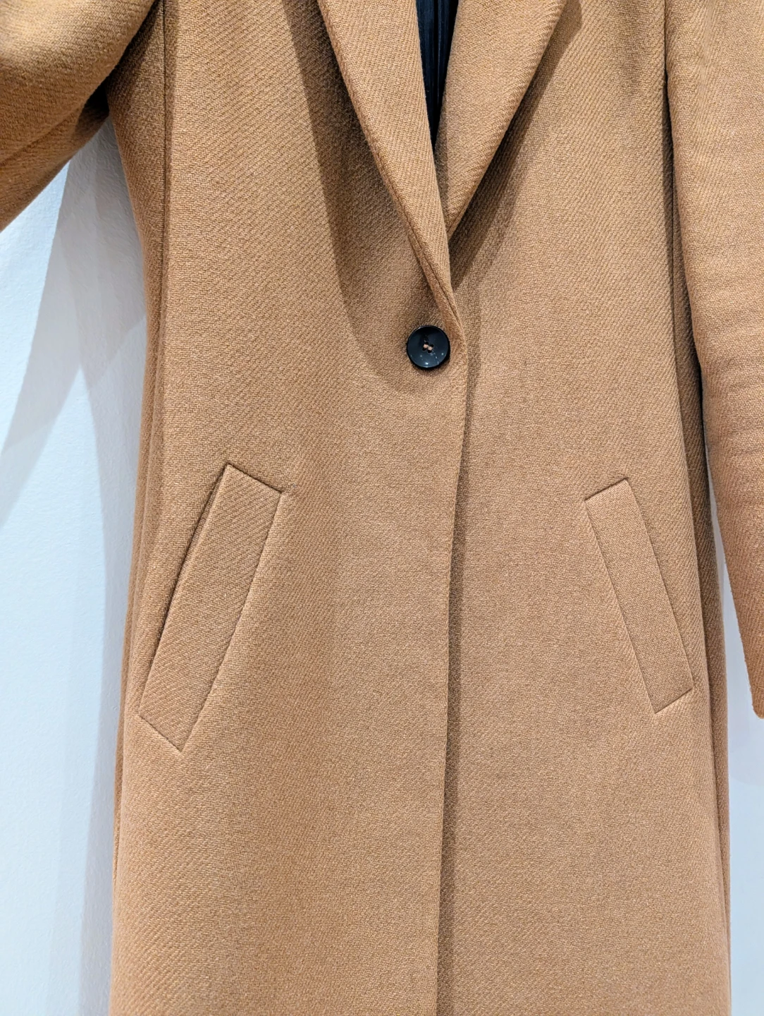 Zara Camel Wool Coat - photo 4