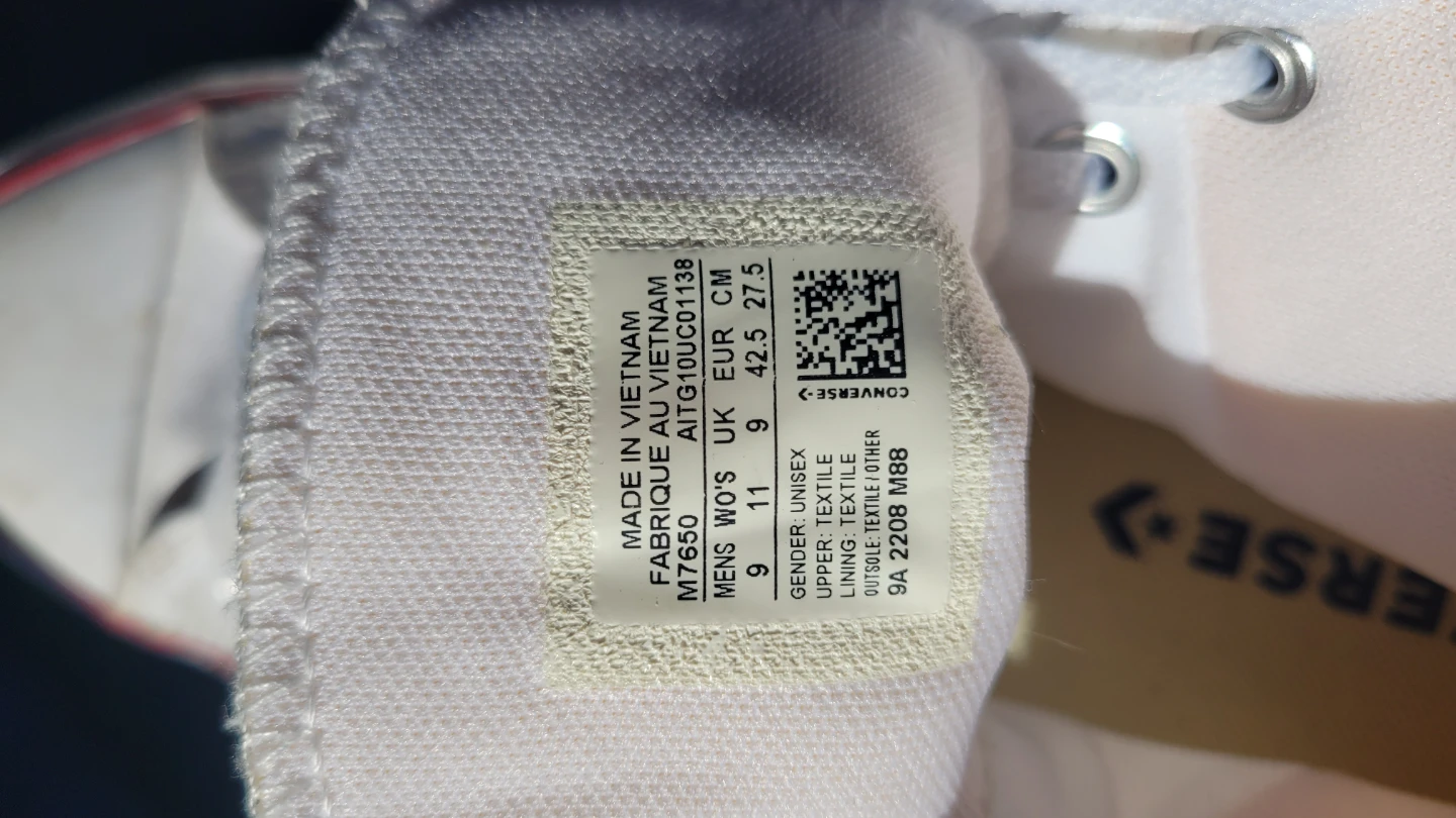 Converse Chuck Taylor All Star White High Tops - photo 3