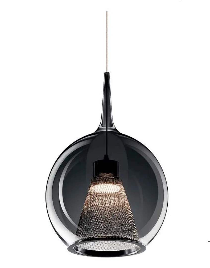 Kichler Zin 10-Inch Chrome LED Pendant - photo 2