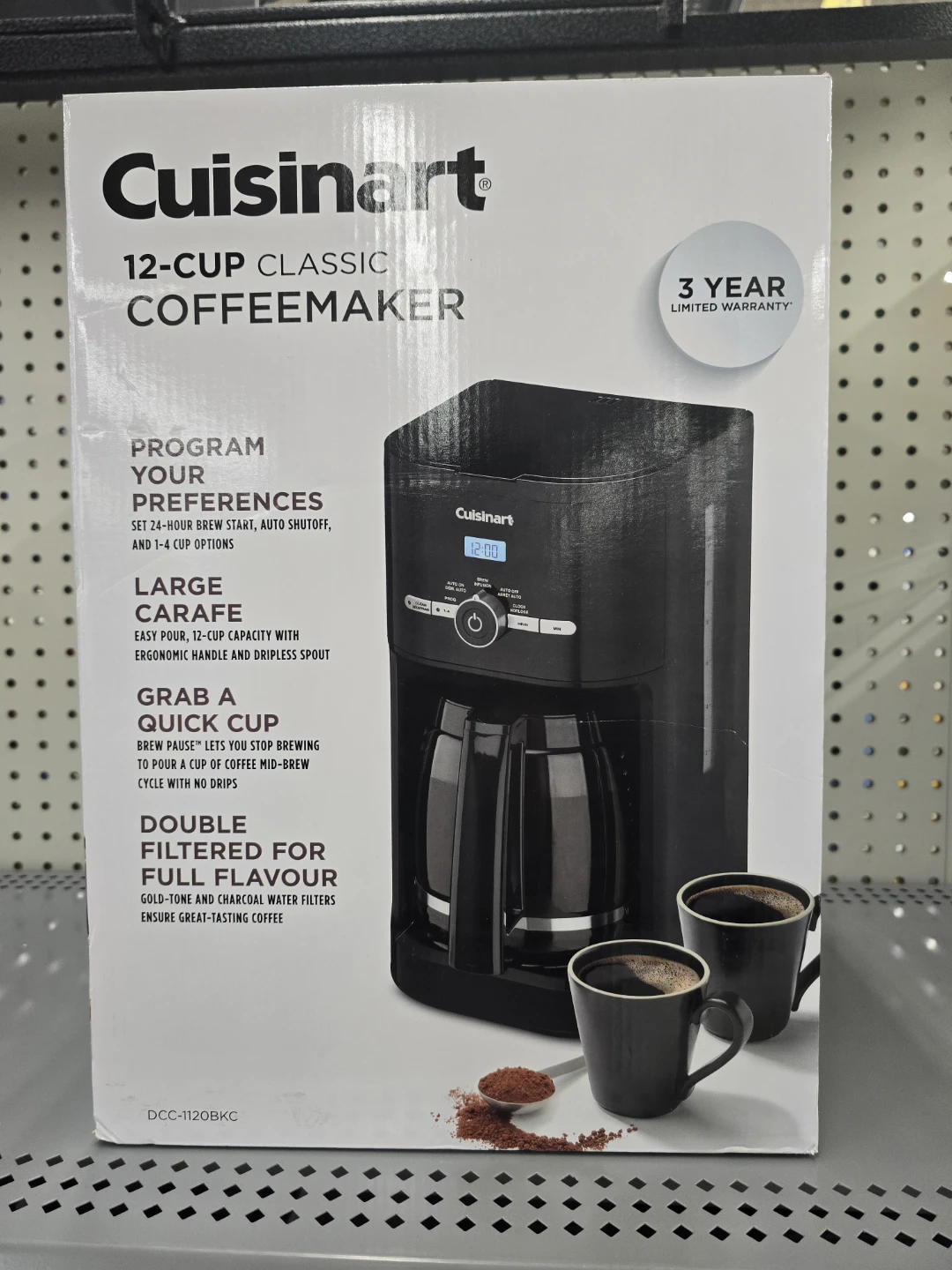 Cuisinart 12-Cup Classic Coffeemaker