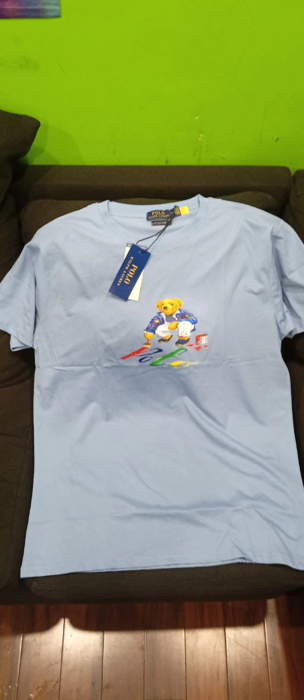 Polo Ralph Lauren Bear T-Shirt Light Blue XL