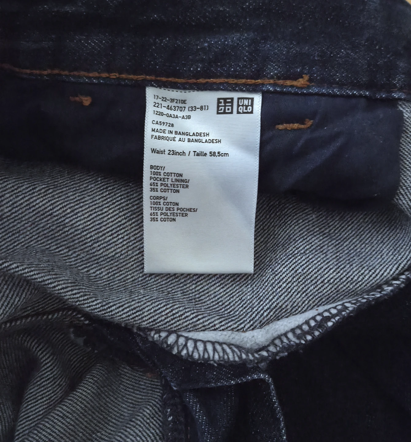 Uniqlo x Comptoir des Cotonniers Denim (Harbour Blue 23) - photo 3