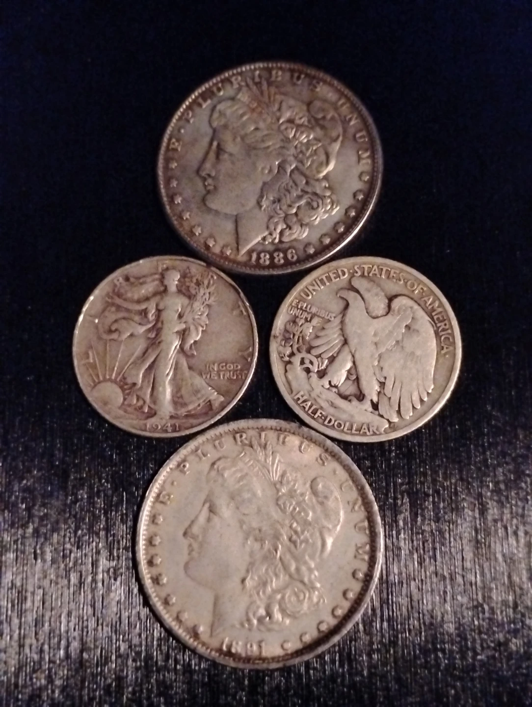Vintage US Silver Coin Collection