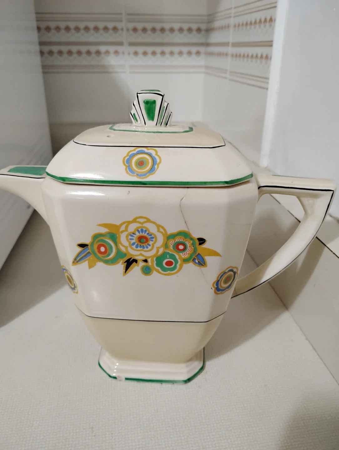 Art Deco Tea Pot - photo 3