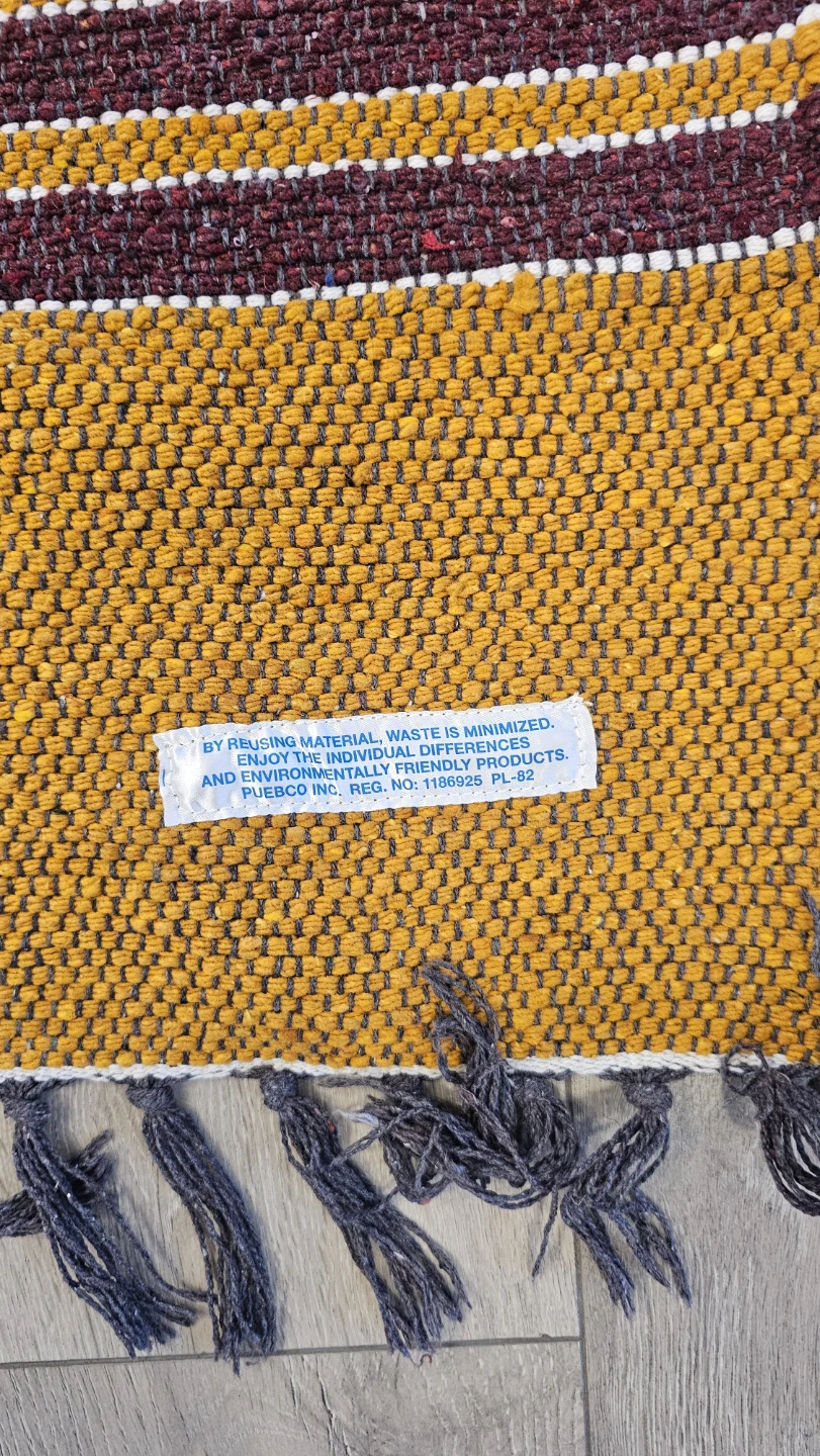 Puebco Eco-Friendly Striped Accent Rug - photo 2
