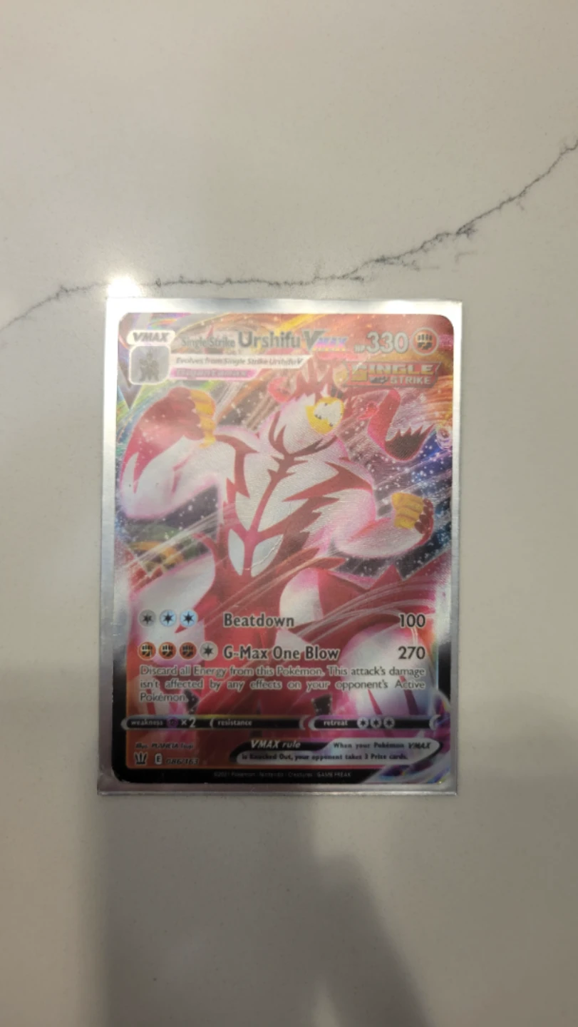 Single Strike Urshifu VMAX #168