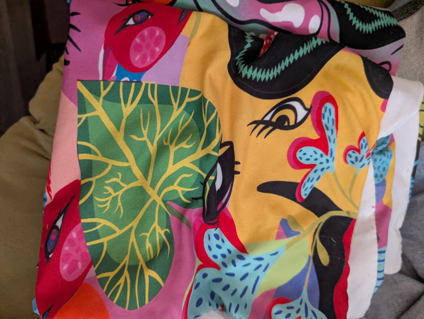 Colorful Patterned bedding