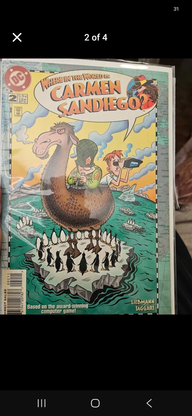 DC Comics Carmen Sandiego Comic Books (Issues 2, 3, 4) - photo 2