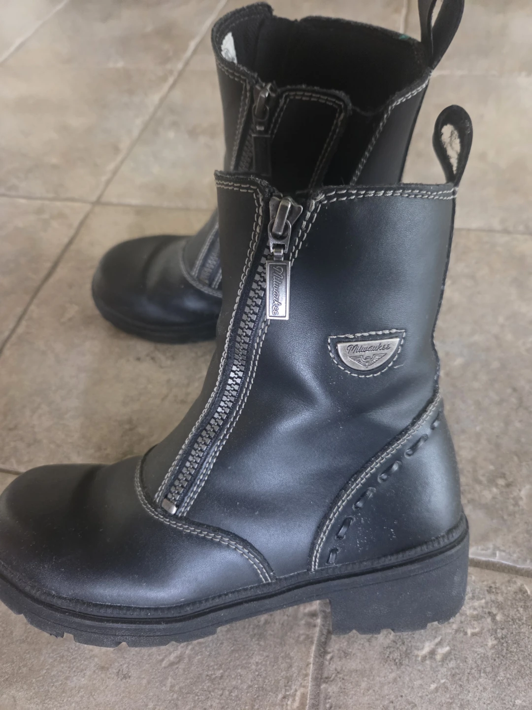 Milwaukee Leather Motorcycle Boots