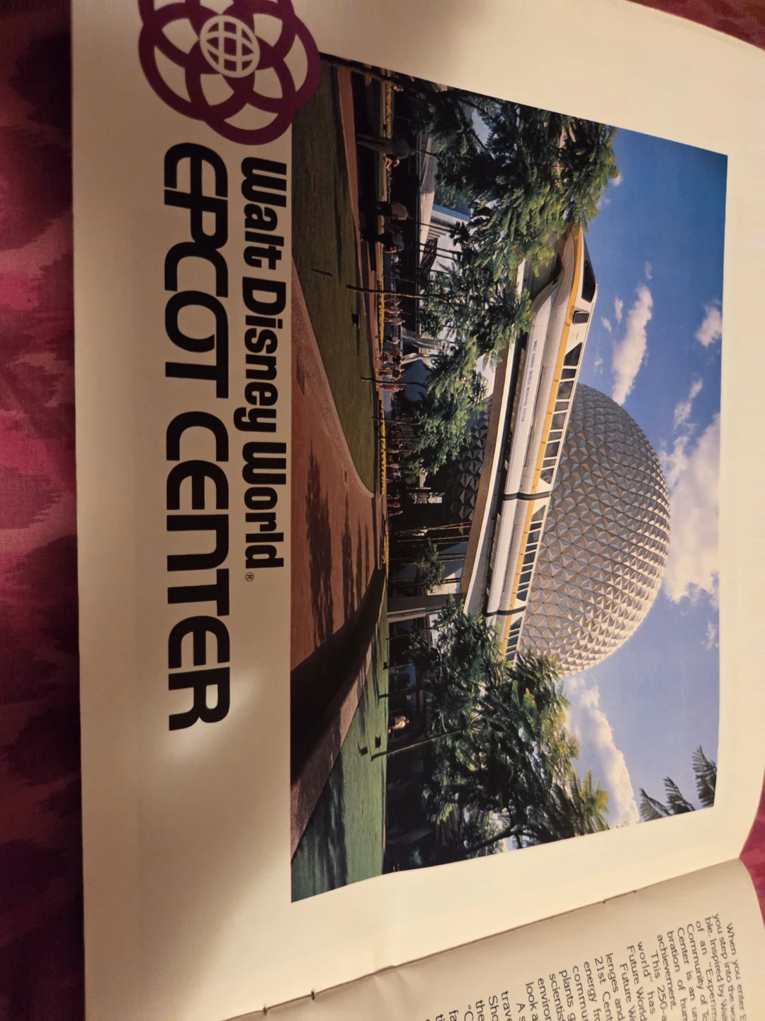1983 DISNEYWORLD GUIDE
