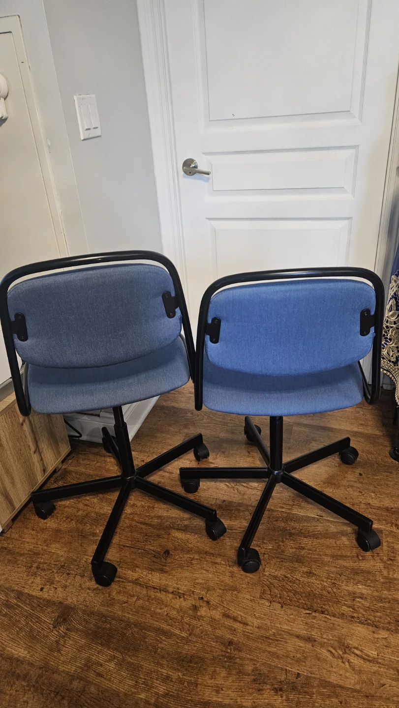 IKEA ÖRFJÄLL Desk Chair - Blue/Black x 2 - photo 2