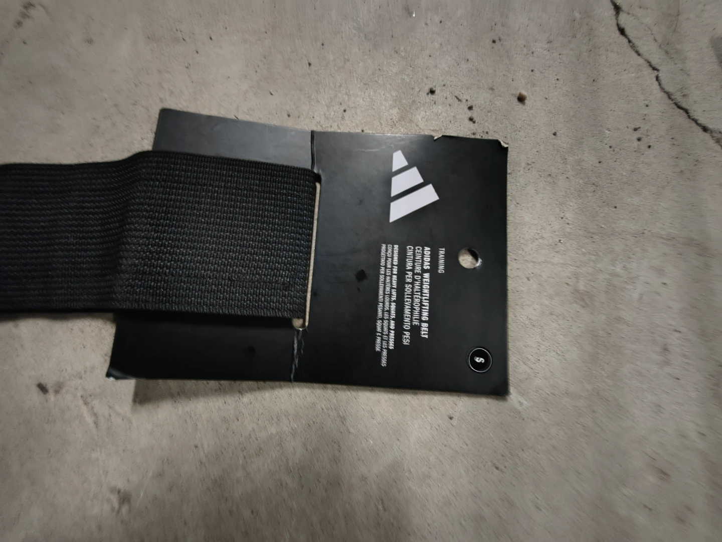 Adidas Weightlifting Belt - Small - photo 2