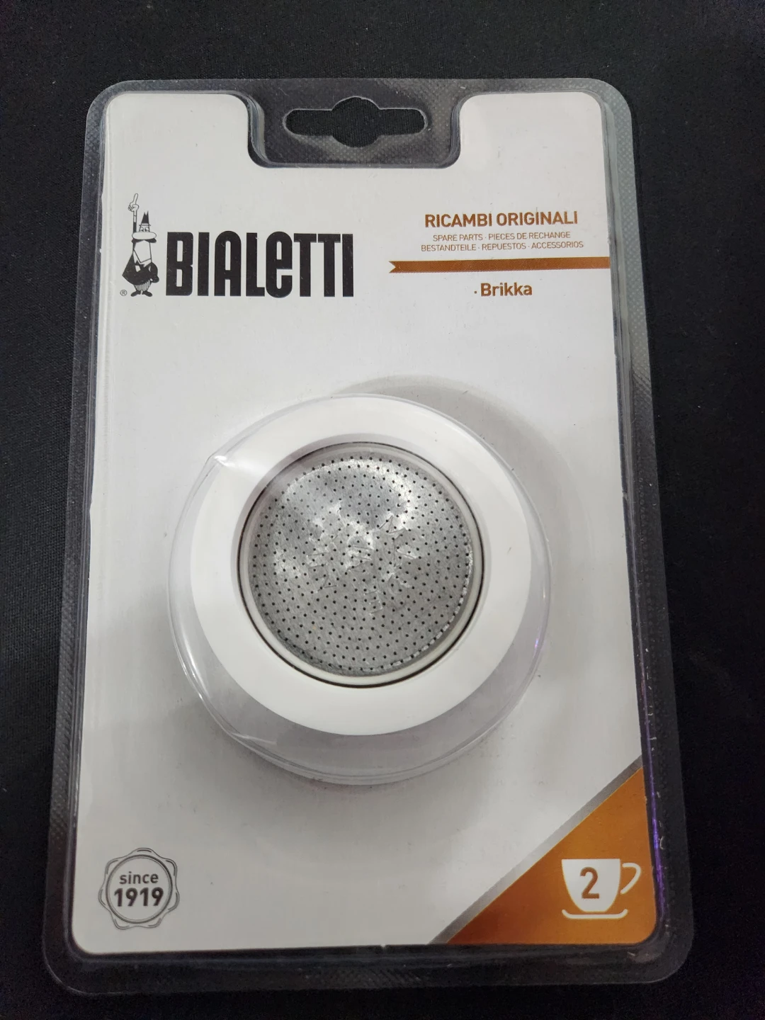 Bialetti Brikka 2 Cup Spare Parts Kit