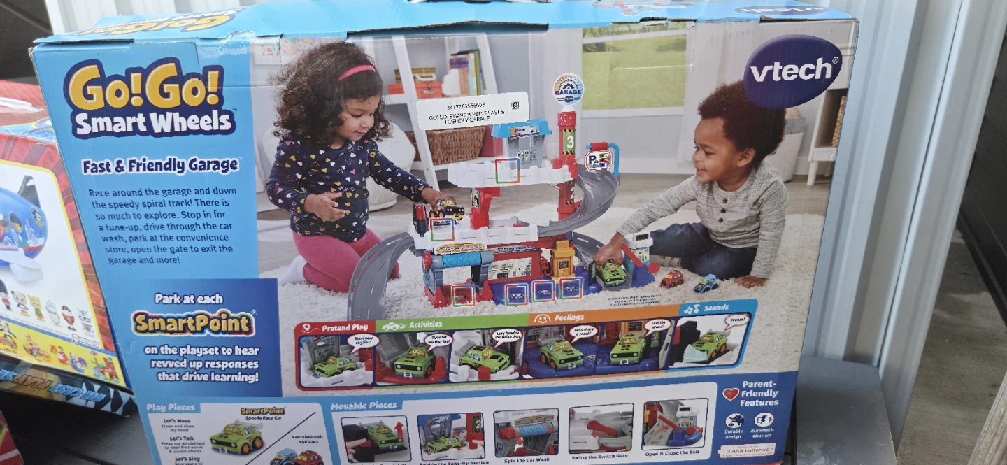 VTech Go! Go! Smart Wheels Fast & Friendly Garage - photo 2