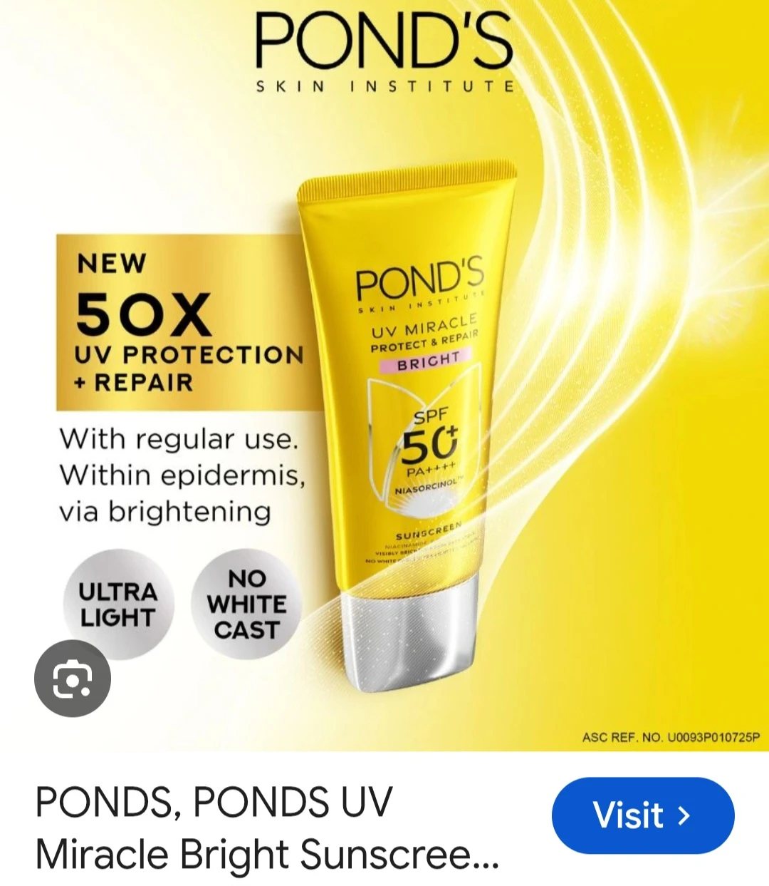 POND'S UV Miracle Bright Sunscreen 40g - photo 3