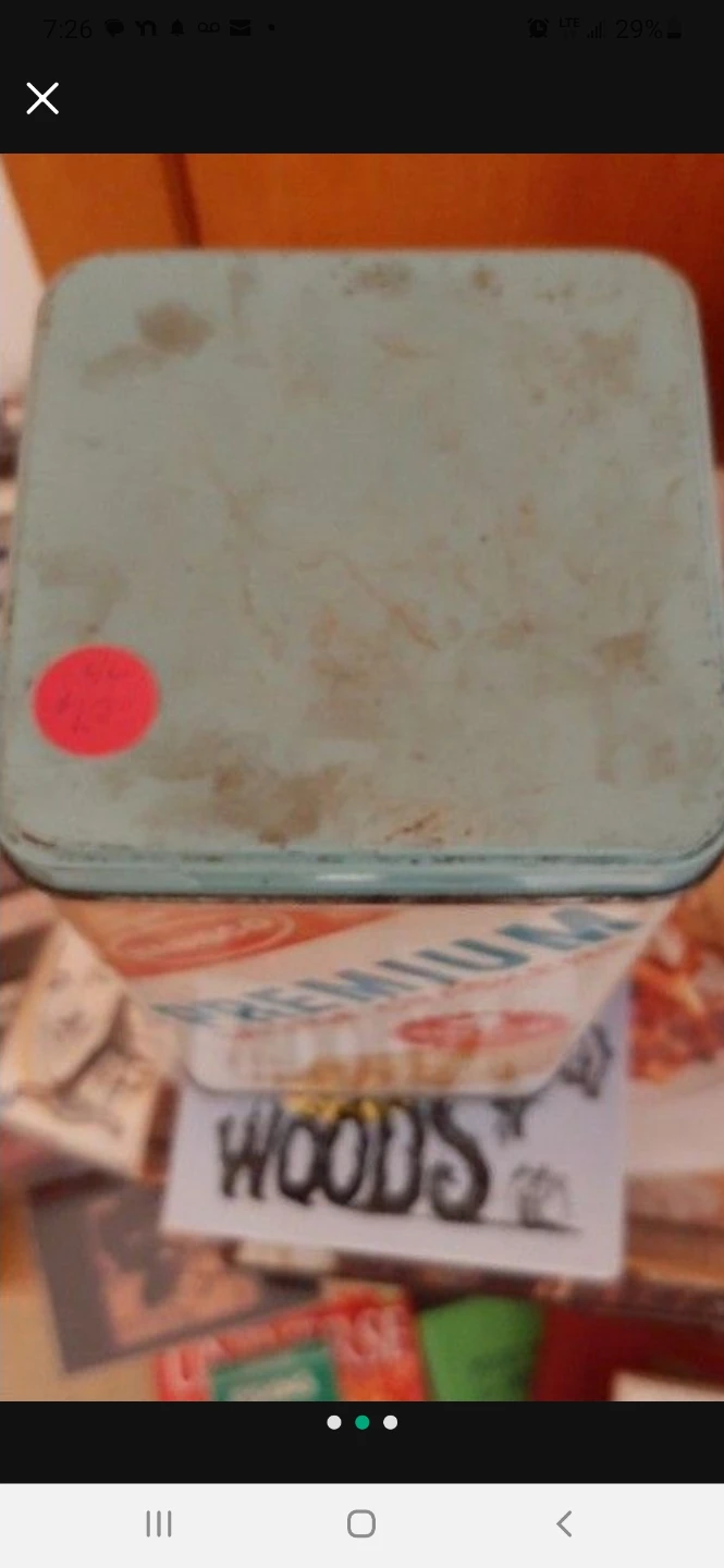 Vintage Nabisco Premium Saltine Crackers Tin! - photo 3