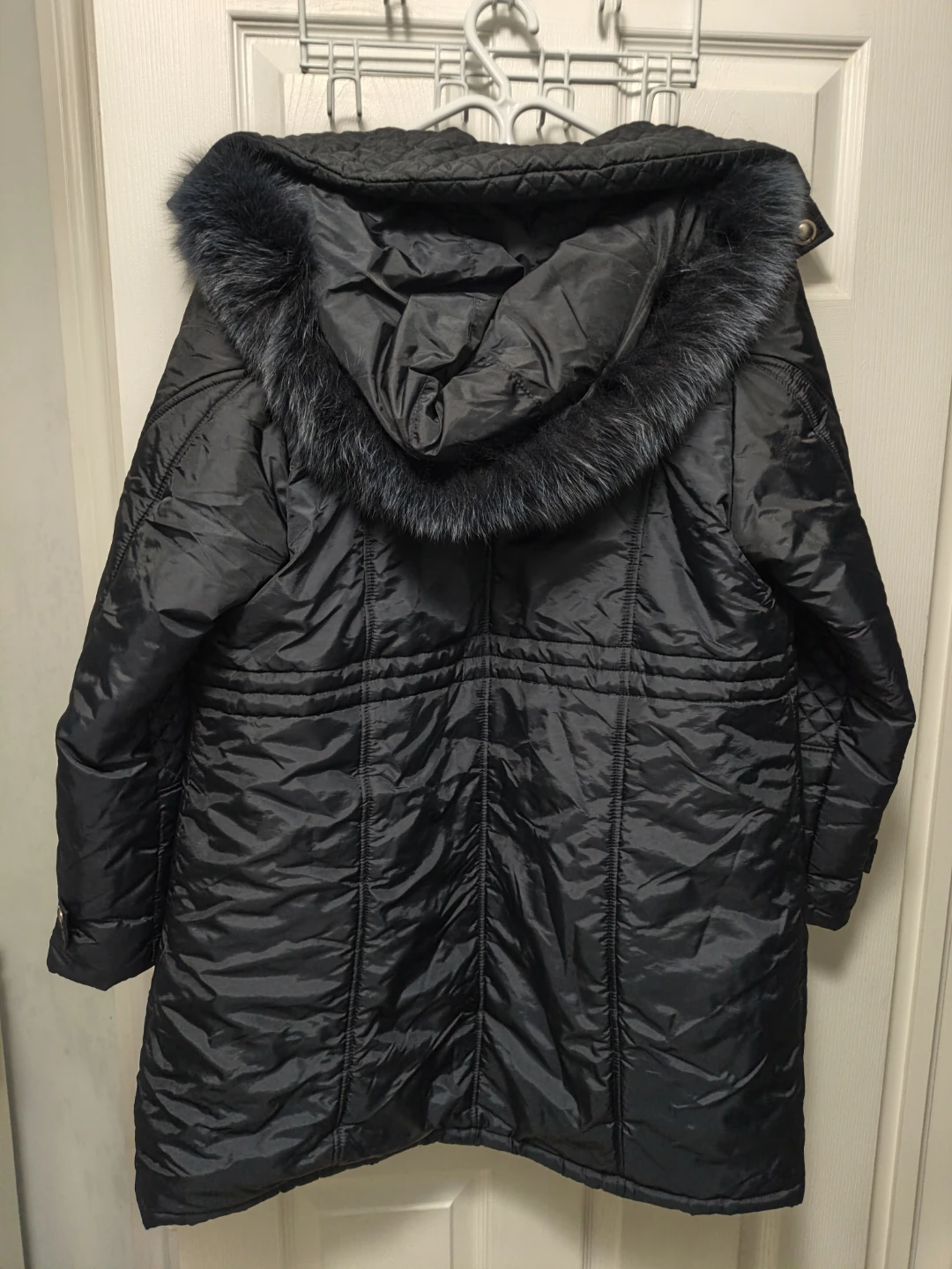 M Collection black winter parka - photo 2