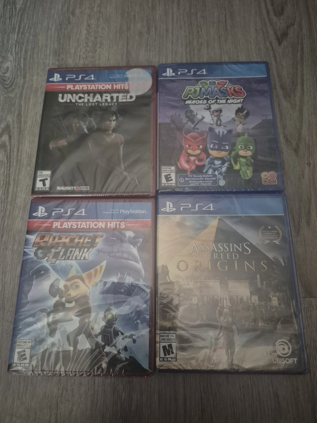 Assorted PS4 Games (Brand New)