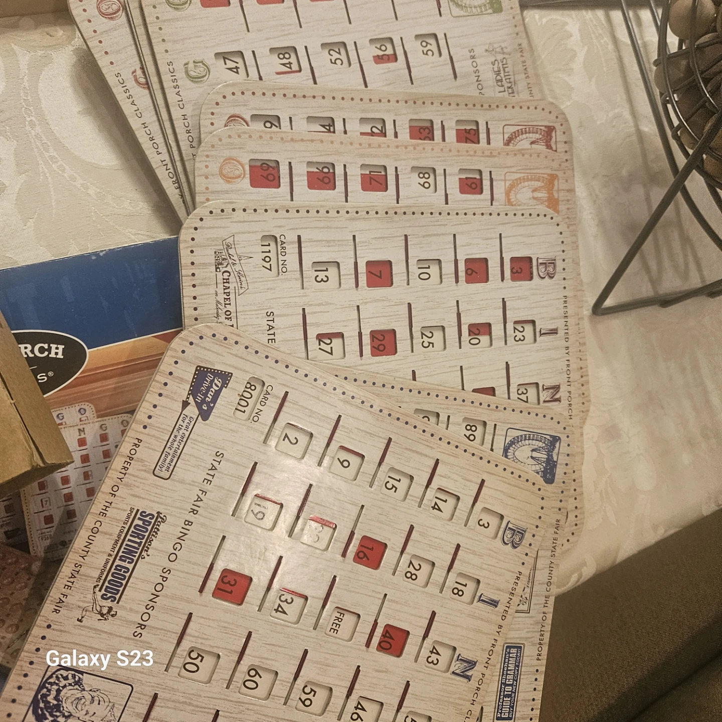 Front Porch Classics State Fair Bingo Game - photo 3
