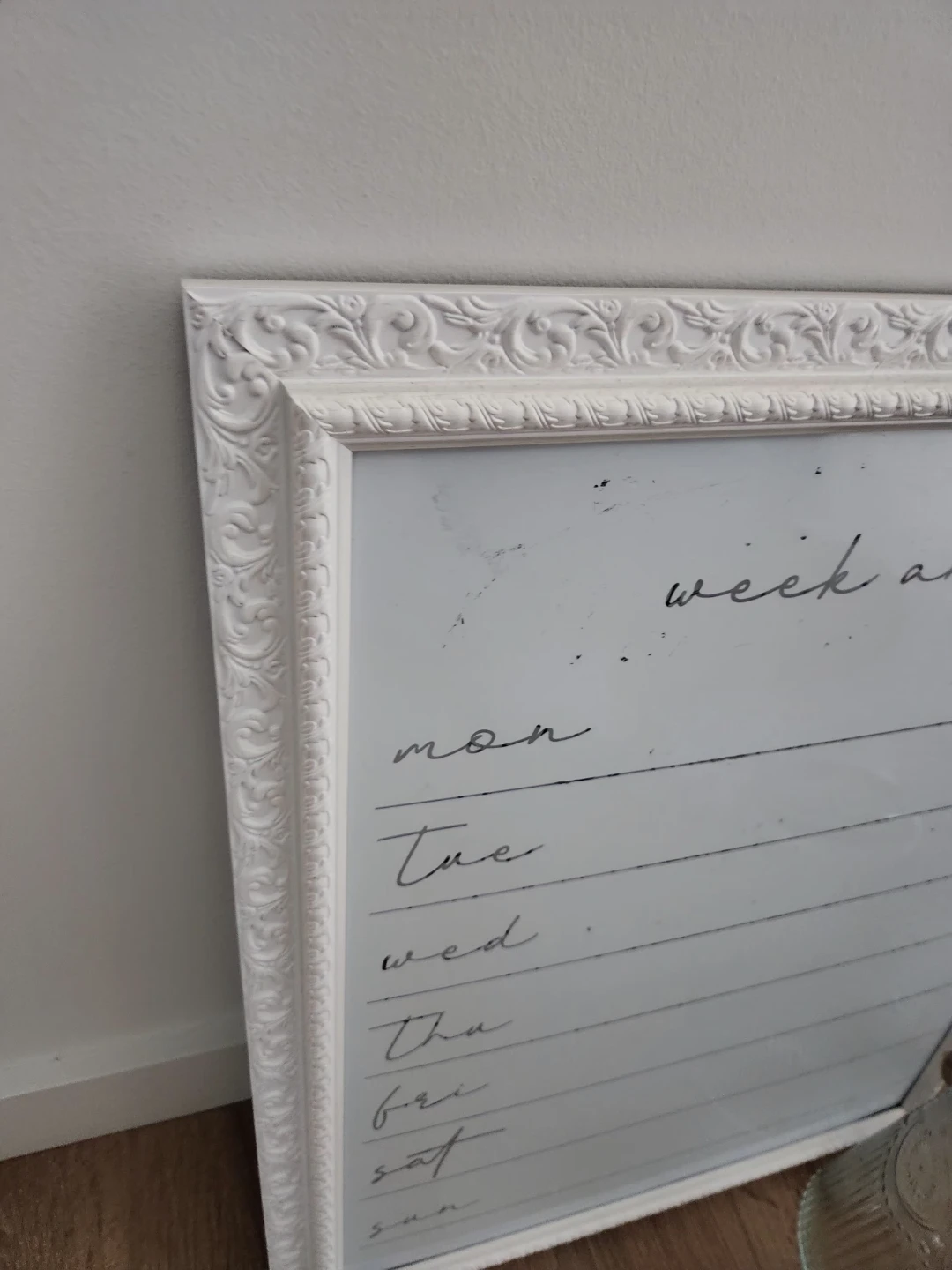 Parisian Home Whiteboard & FREE  vase/candle holder - photo 2