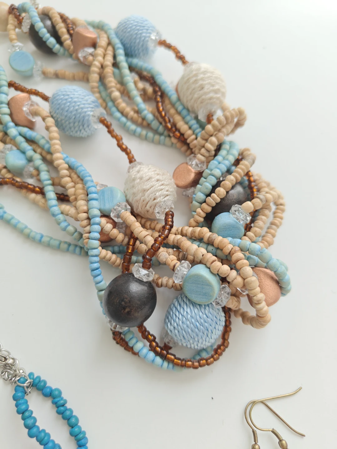 Assorted Beaded Necklaces and Earrings - photo 2