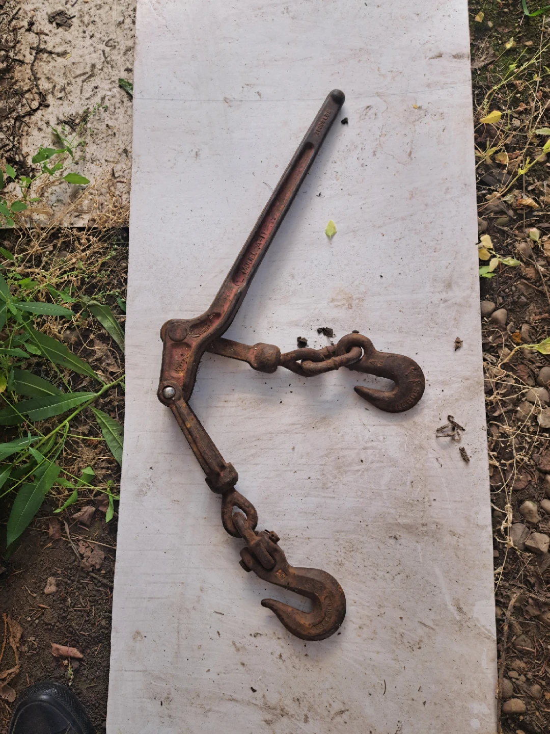 Chains and load binder - photo 3