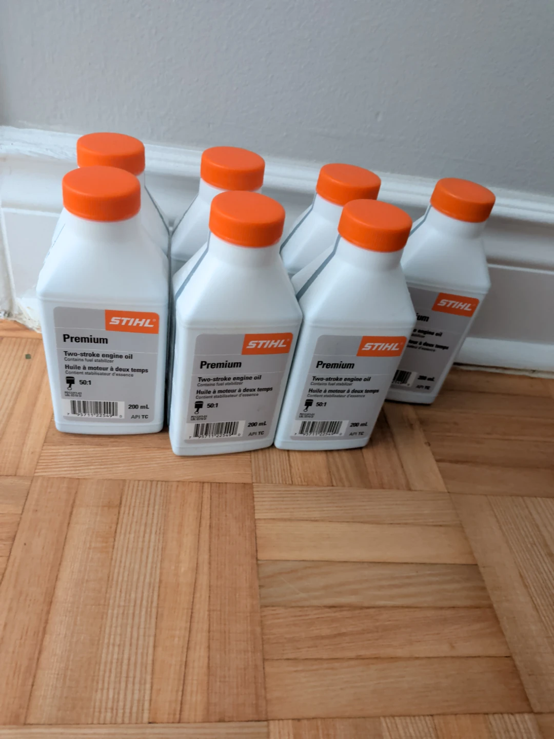 STIHL Premium Two-stroke Engine Oil - 200 mL (Set of 6)