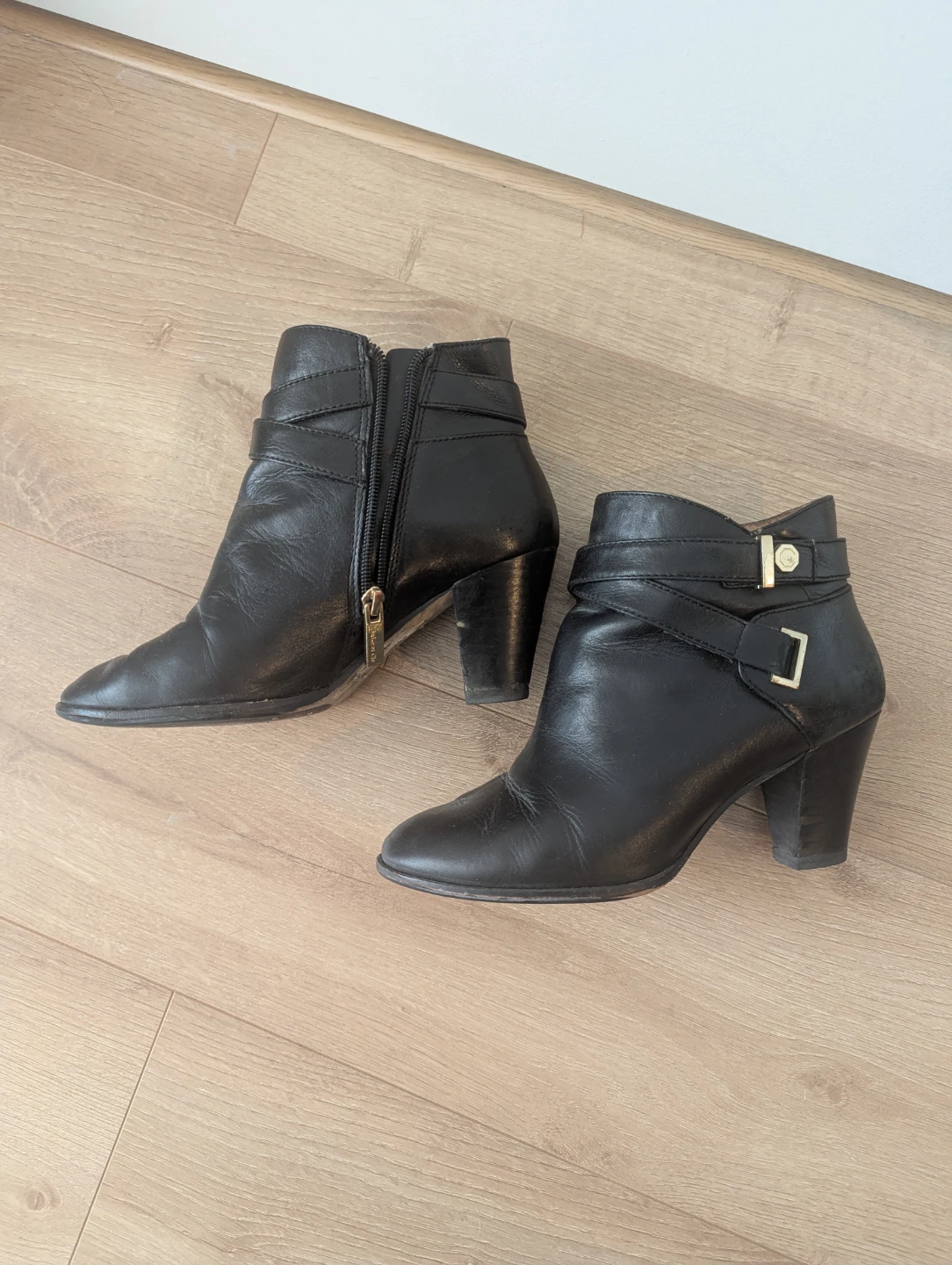 Louise et Cie leather booties