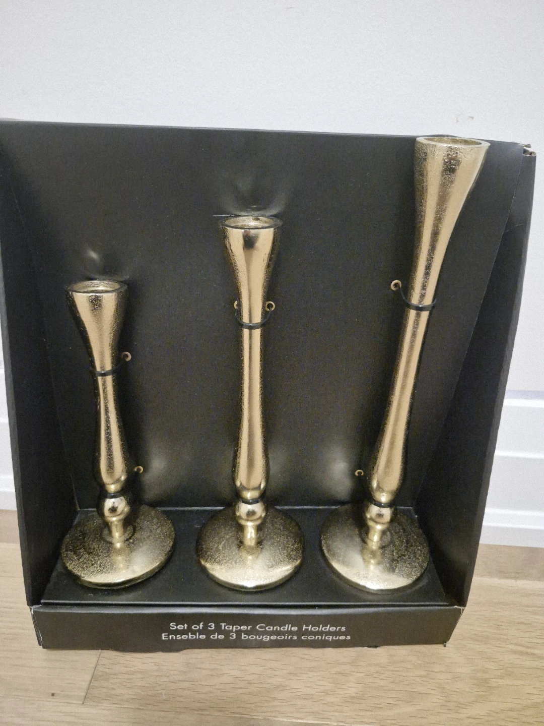 Set of 3 Taper Candle Holders